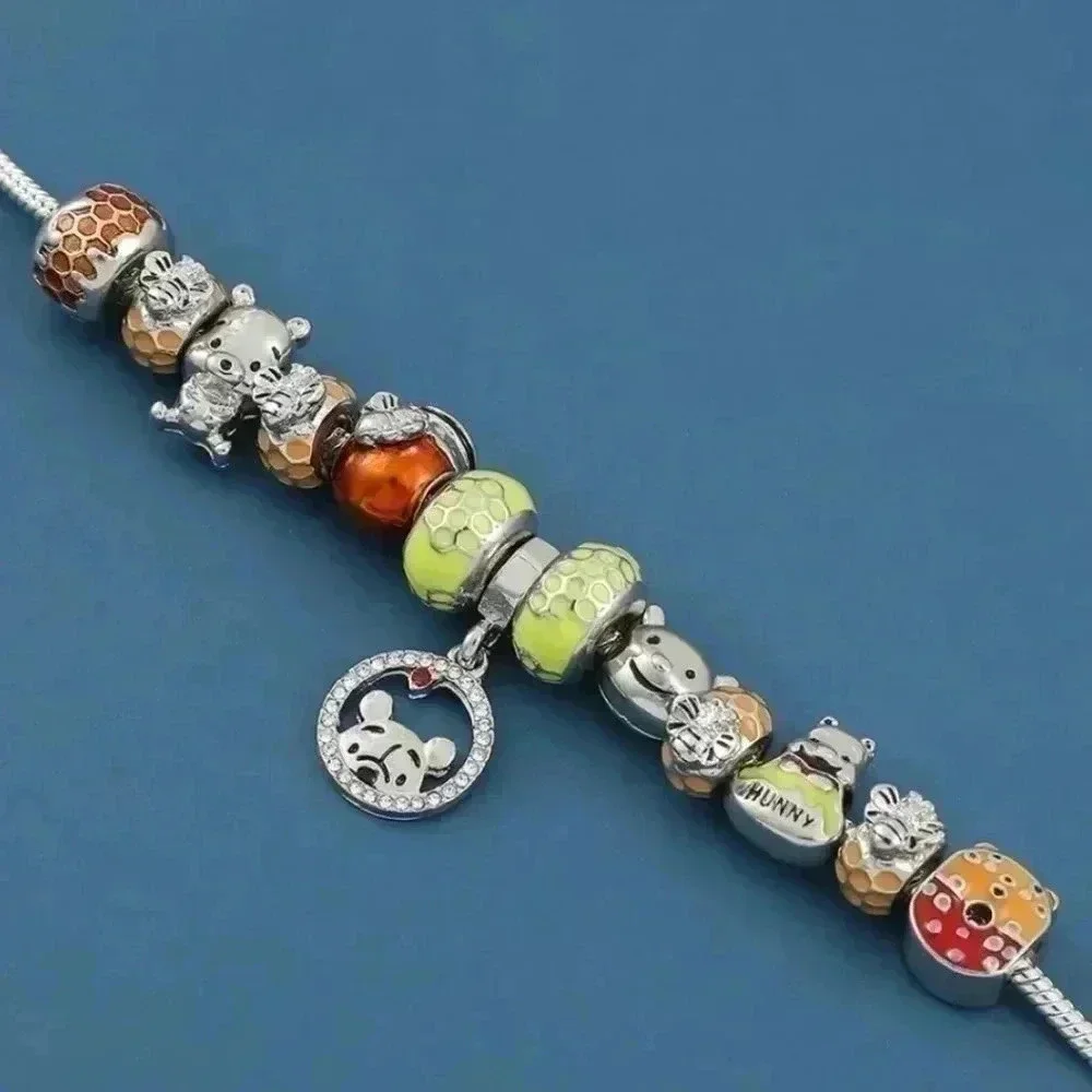 Winnie The Pooh Hot Charms Bracelet